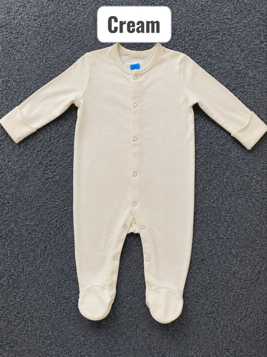 Footed Rompers|sleepsuits-9-12 Months