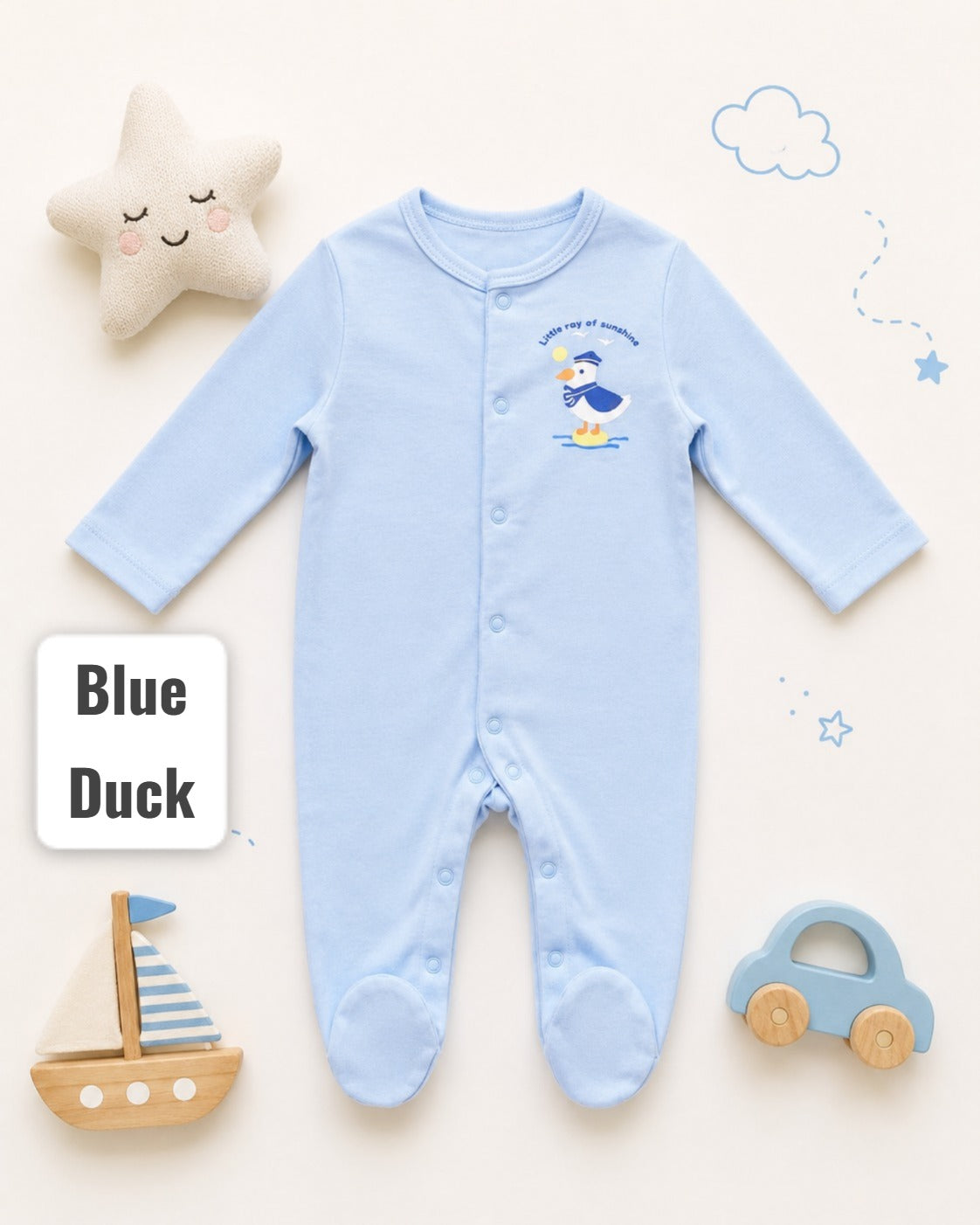 Footed Rompers| sleepsuits -3-6months