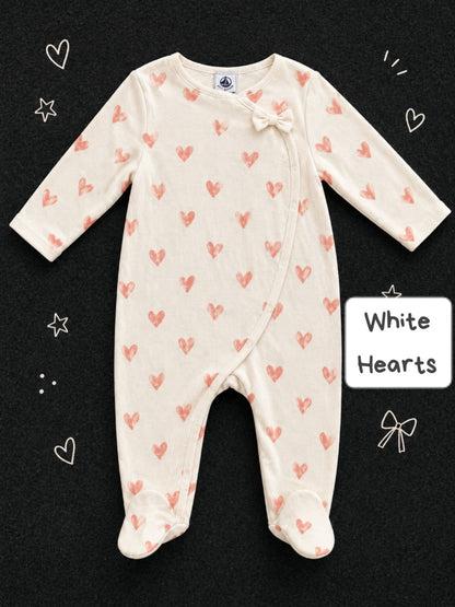Footed Rompers sleepsuit- 12-18 Months