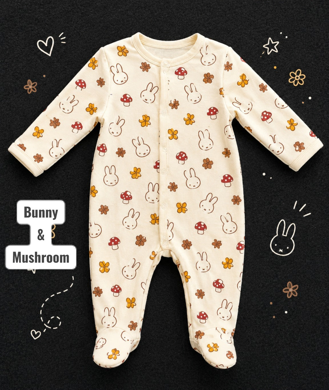 Footed Rompers| sleepsuits -3-6months