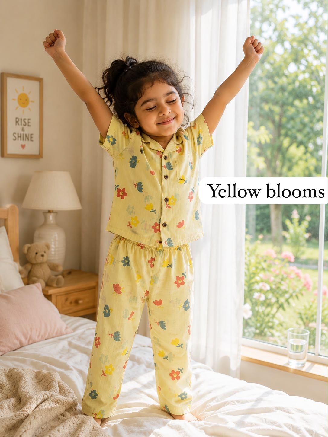 Unisex cotton Collar Pyjama Sets | 18m to 5yrs
