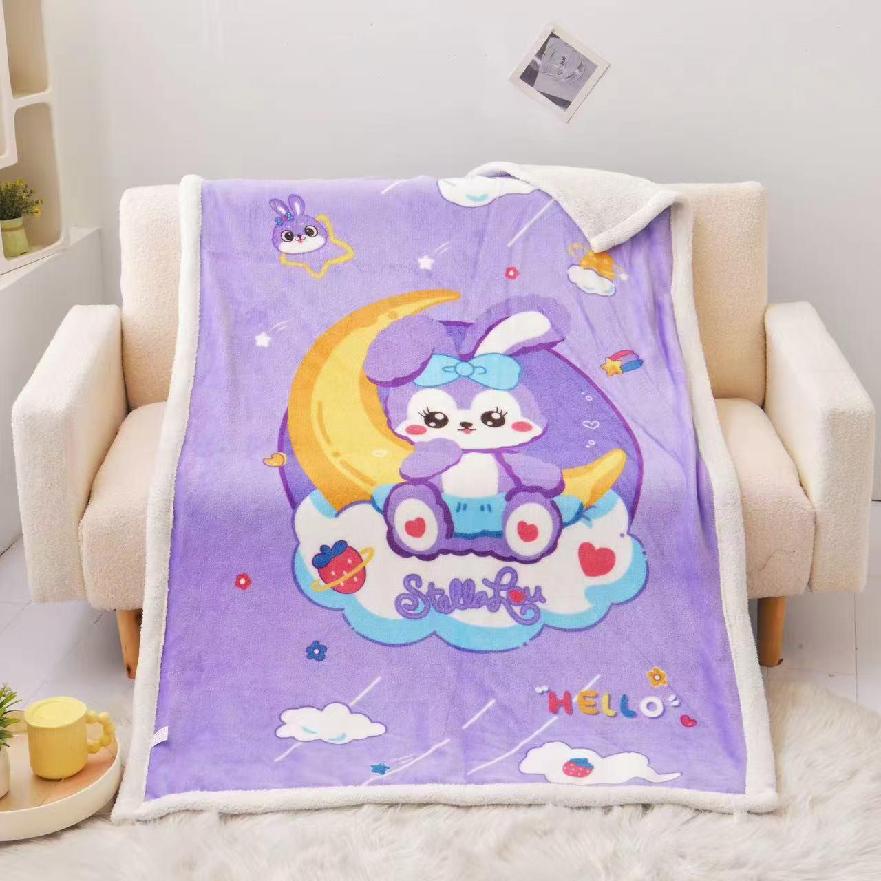 Korean Premium Baby Fur Blankets | 100*160cms