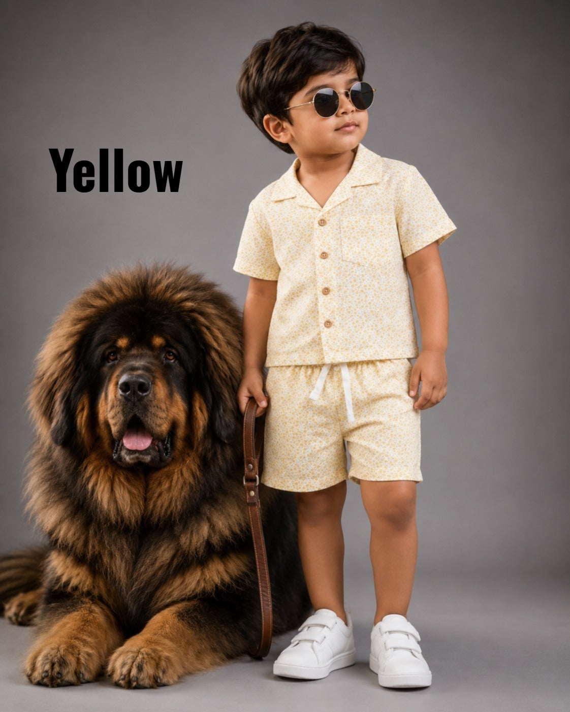 Muslin & cotton Short Sets for Boys 1yr to 5yrs | Soft & Breathable Fabric