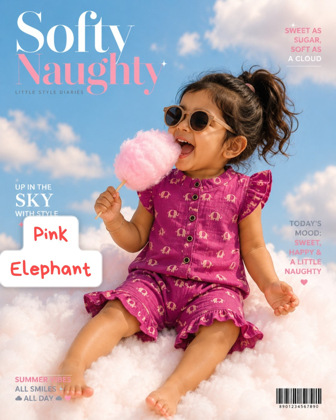 Ruffled Chinese Neck Muslin Sets for 1yr to 3yrs