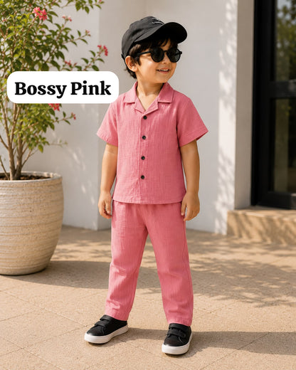 Muslin Comfort Sets for Boys 1yr to 7yrs | soft as Cloud