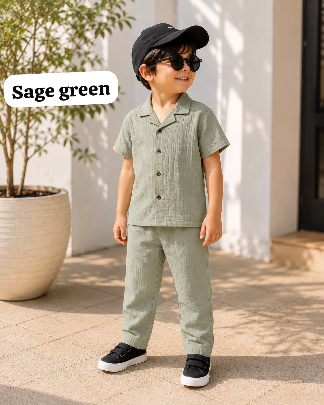 Muslin Comfort Sets for Boys 1yr to 7yrs | soft as Cloud
