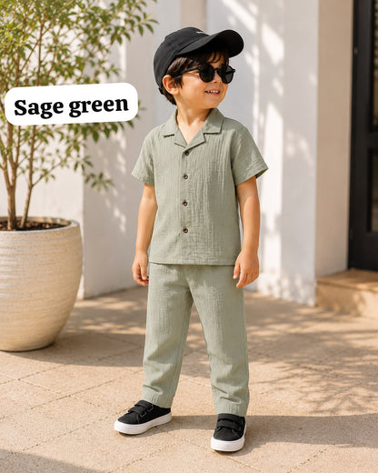 Muslin Comfort Sets for Boys 1yr to 7yrs | soft as Cloud