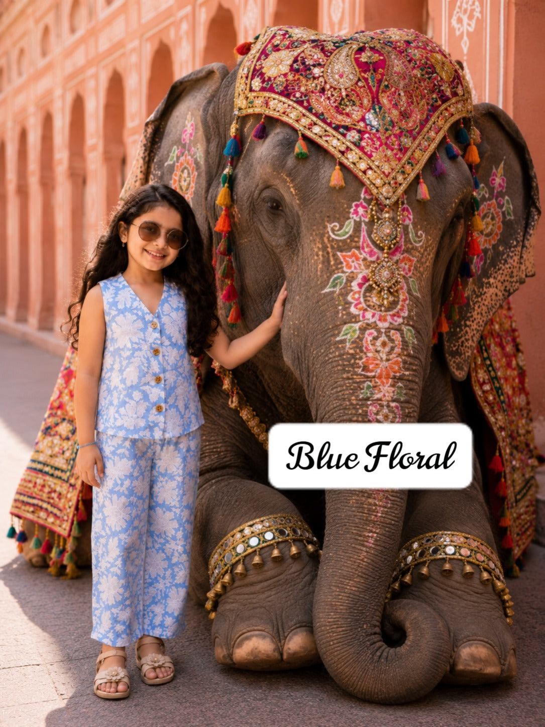 Stylish W-Cut Indo western cotton Coords