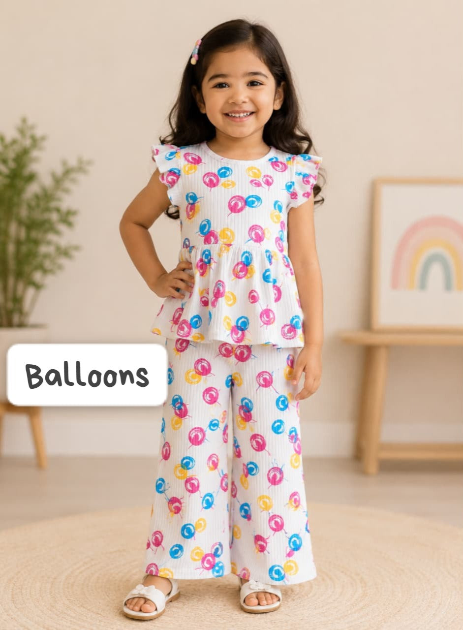 Flare Top Co-ord Set for 2yrs - 7yrs