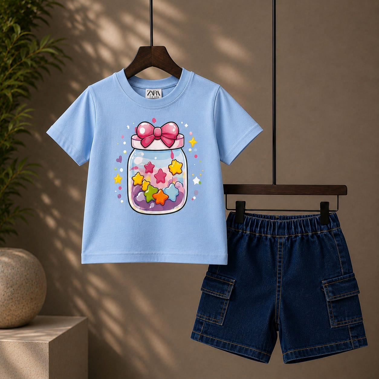 Jeans Short Coords for Baby Girls for 1 to 5yrs |Limited Edition