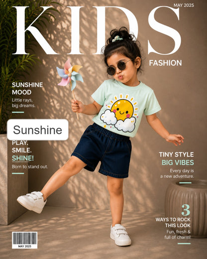 Jeans Short Coords for Baby Girls for 1 to 5yrs |Limited Edition