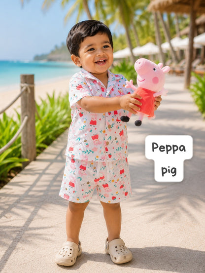Boys Casual Cotton Short Sets for 1 to 5yrs