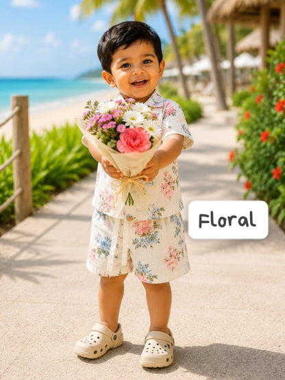 Boys Casual Cotton Short Sets for 1 to 5yrs