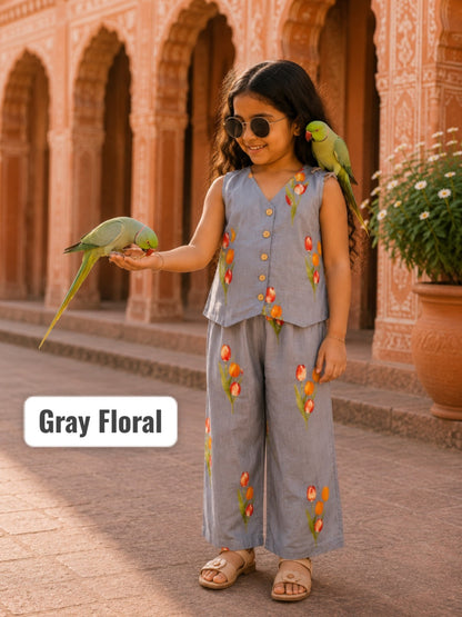 Stylish W-Cut Indo western cotton Coords Batch 2