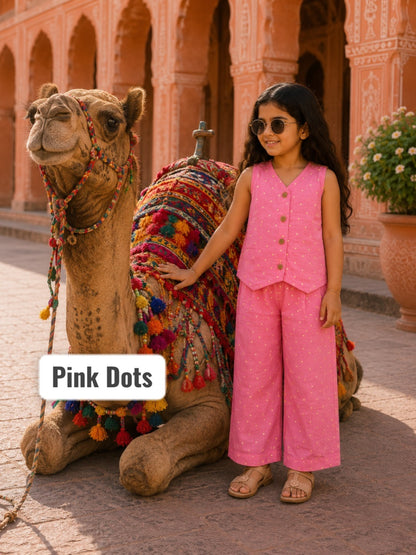 Stylish W-Cut Indo western cotton Coords Batch 2