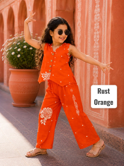 Stylish W-Cut Indo western cotton Coords Batch 2