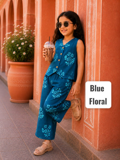 Stylish W-Cut Indo western cotton Coords Batch 2