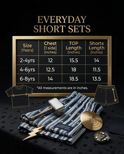 Everyday Short sets for 2 to 8yrs|  Budget Friendly | Comfortable