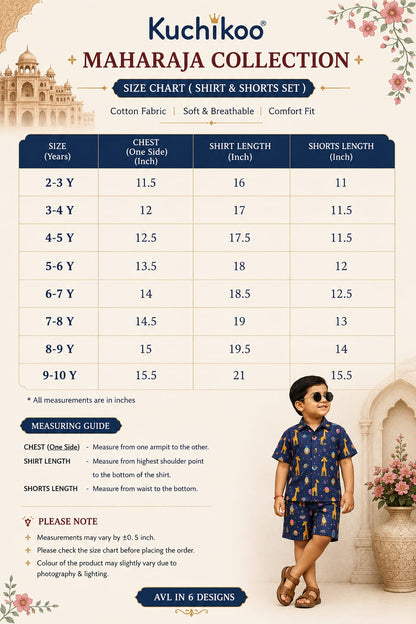Kuchikoo Maharaja Collection for 2yrs to 10yrs | Limited Edition