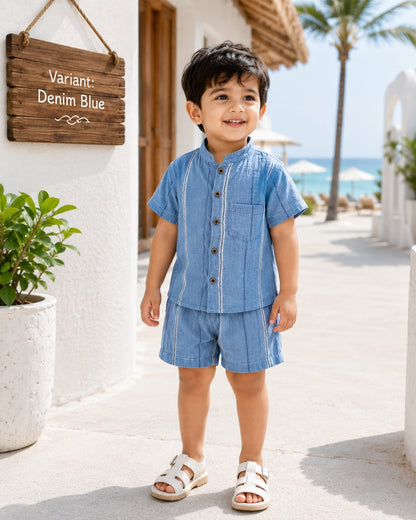Premium boys cotton & muslin coord Sets | 1year to 3yrs| Premium Feels