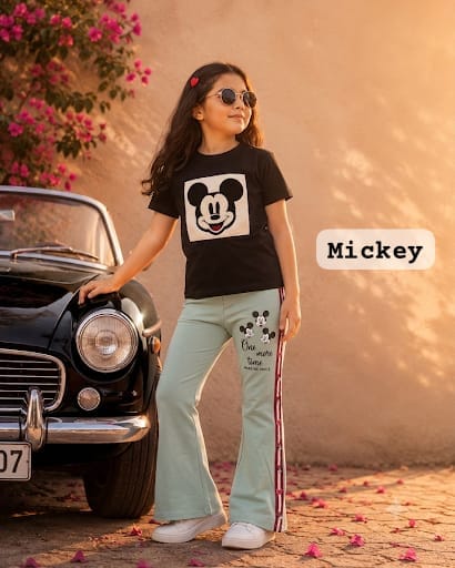 Stylish girls Boot Cut Pant Sets | 2yrs to 8yrs
