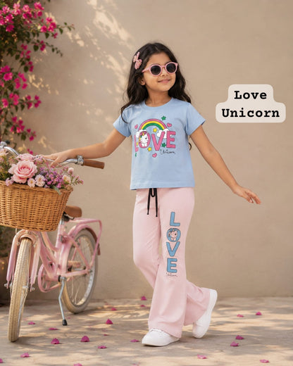 Stylish girls Boot Cut Pant Sets | 2yrs to 8yrs