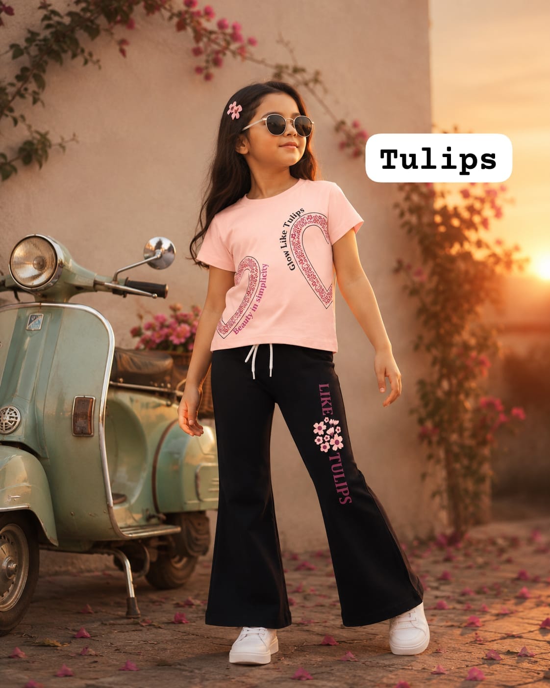 Stylish girls Boot Cut Pant Sets | 2yrs to 8yrs