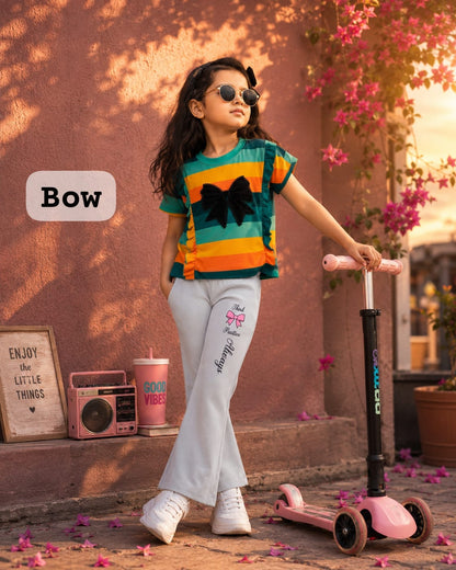 Stylish girls Boot Cut Pant Sets | 2yrs to 8yrs