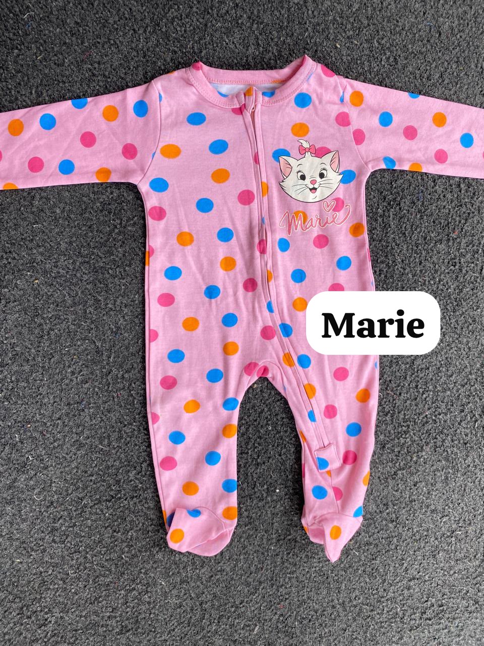 Footed Rompers sleepsuit-body jumpsuits (9-12months)