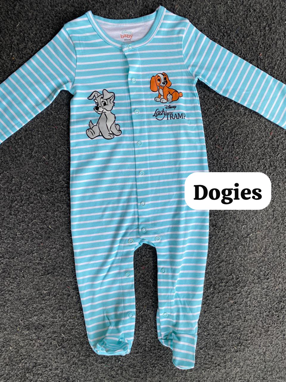 Footed Rompers sleepsuit-body jumpsuits (9-12months)