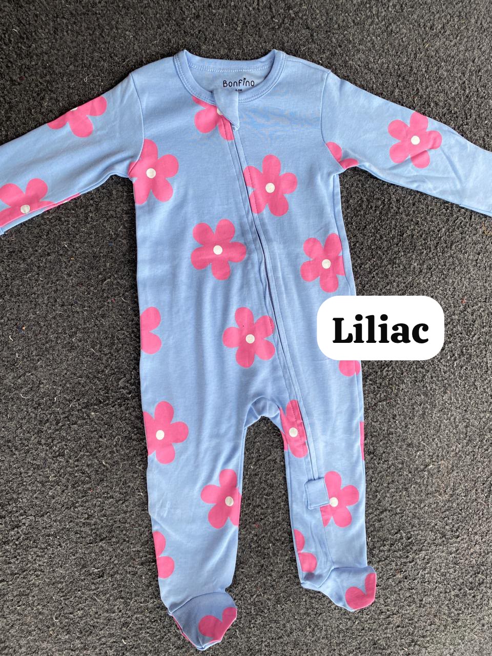 Footed Rompers sleepsuit-body jumpsuits (9-12months)