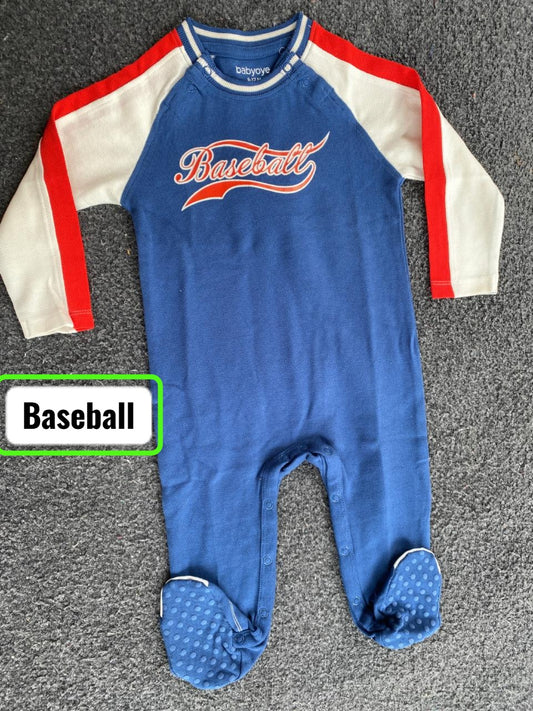 12-18months Footed Rompers sleepsuit- m