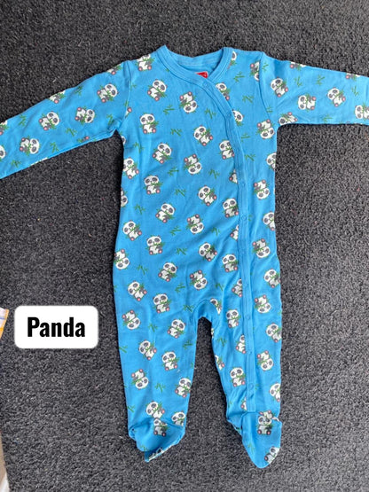 12-18months Footed Rompers sleepsuit- m