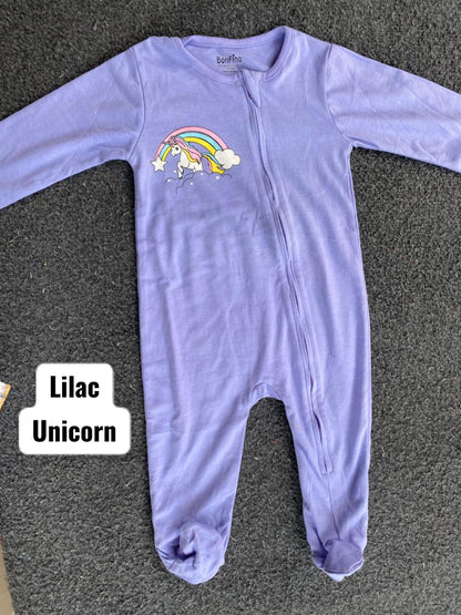 12-18months Footed Rompers sleepsuit- m