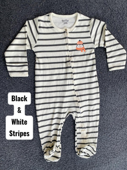 12-18months Footed Rompers sleepsuit- m