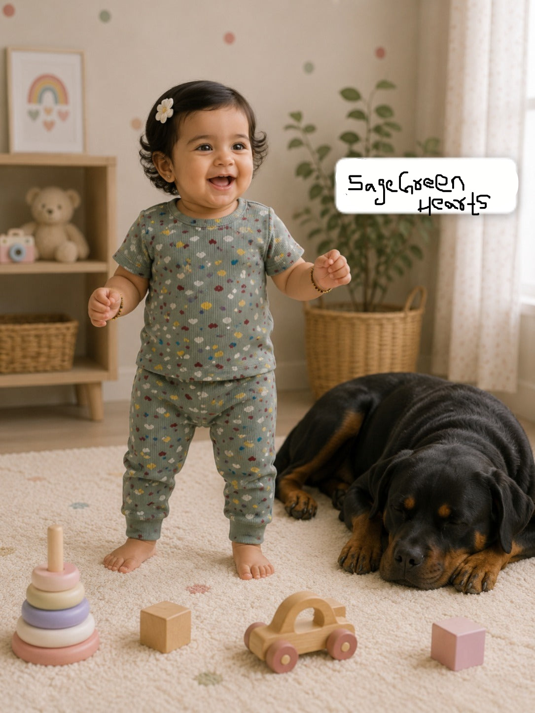 Baby Girl bloom Coords| Shirt and Full Pant Sets | 0 - 2yrs