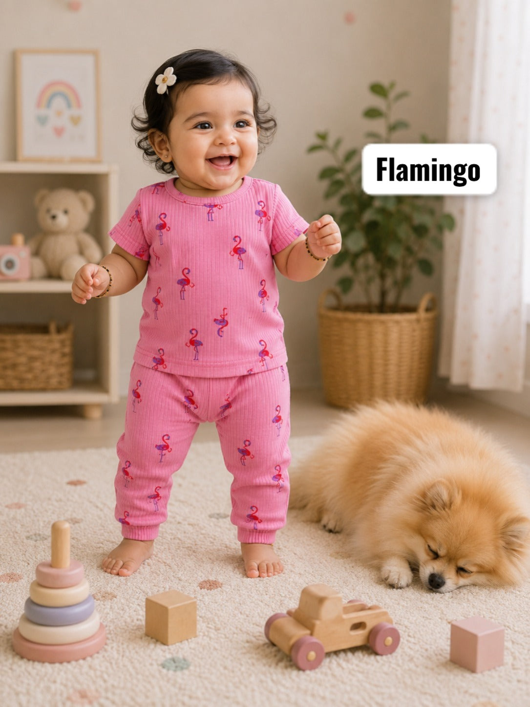 Baby Girl bloom Coords| Shirt and Full Pant Sets | 0 - 2yrs