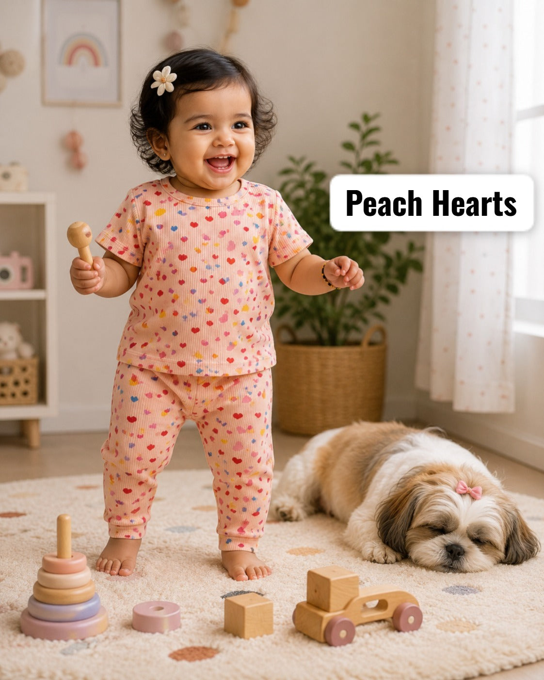 Baby Girl bloom Coords| Shirt and Full Pant Sets | 0 - 2yrs