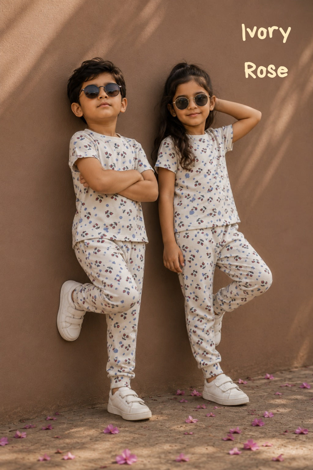 Soft Ribbed Cotton Pant Sets | 2yrs to 5yrs