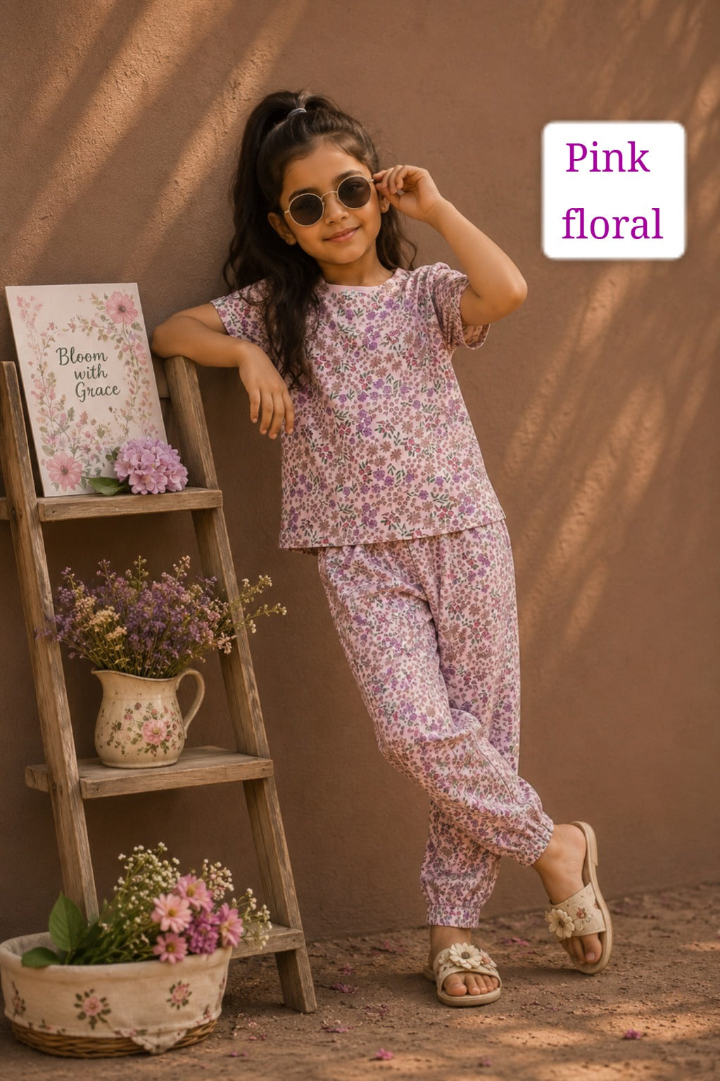 Soft Ribbed Cotton Pant Sets | 2yrs to 5yrs