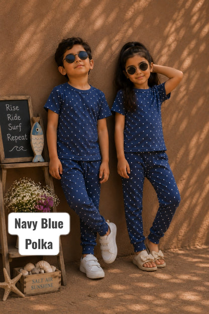 Soft Ribbed Cotton Pant Sets | 2yrs to 5yrs