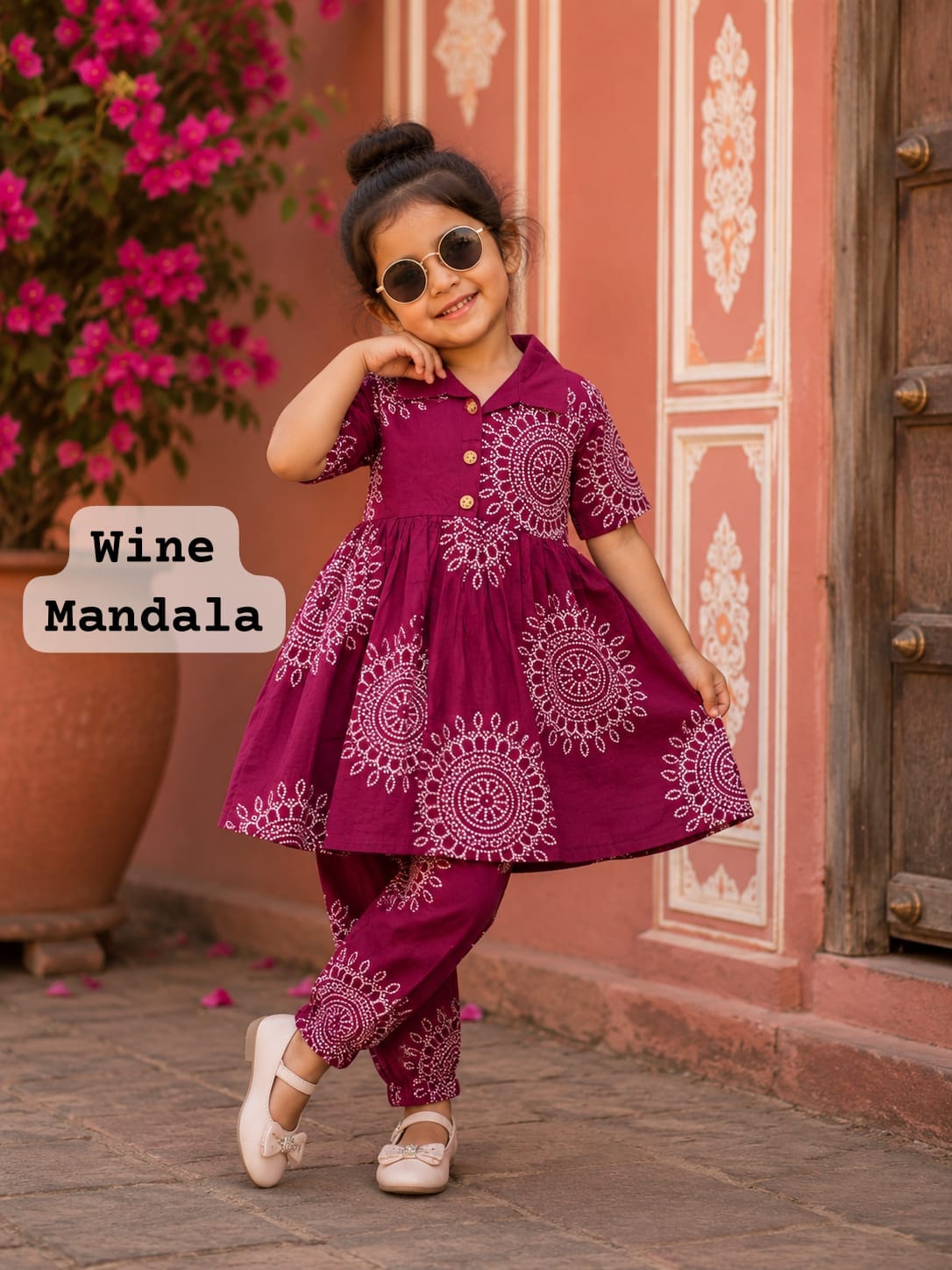 Pure Cotton Coords |( 3-4yrs) | size 24 Our Traditional Edition