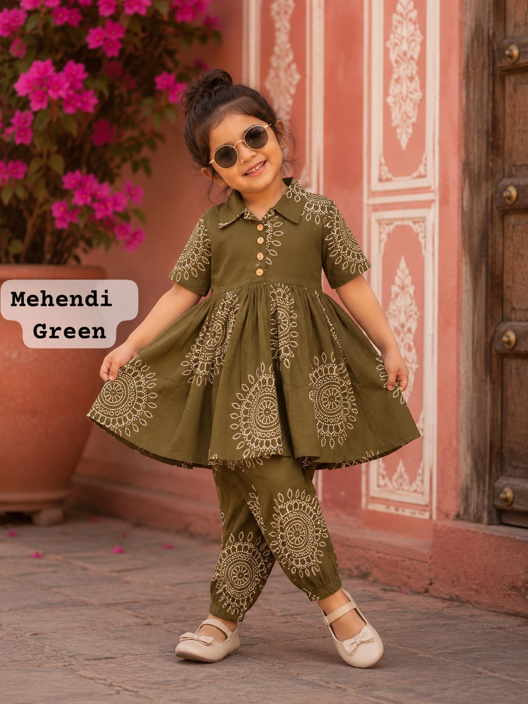 Pure Cotton Coords |( 3-4yrs) | size 24 Our Traditional Edition