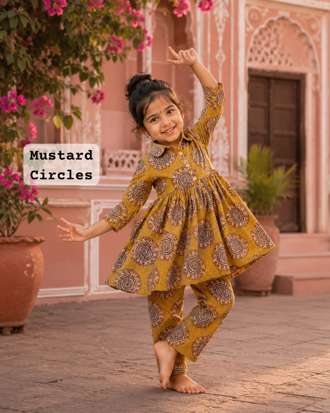 Pure Cotton Coords |( 3-4yrs) | size 24 Our Traditional Edition