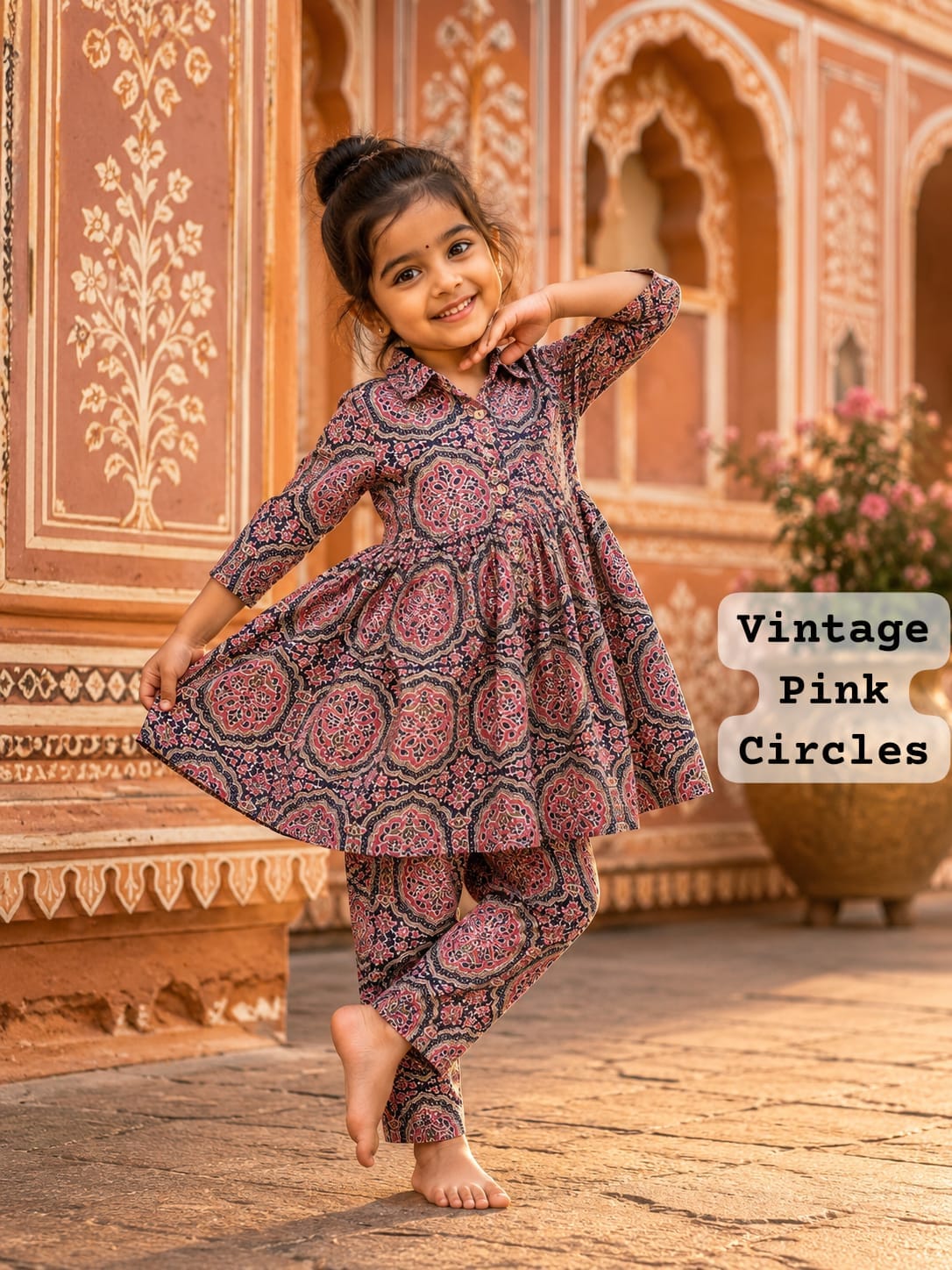 Pure Cotton Coords |( 3-4yrs) | size 24 Our Traditional Edition