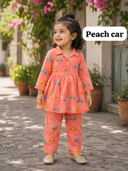 Pure Cotton Coords |( 2-3yrs) | 22 size |Our Traditional Edition