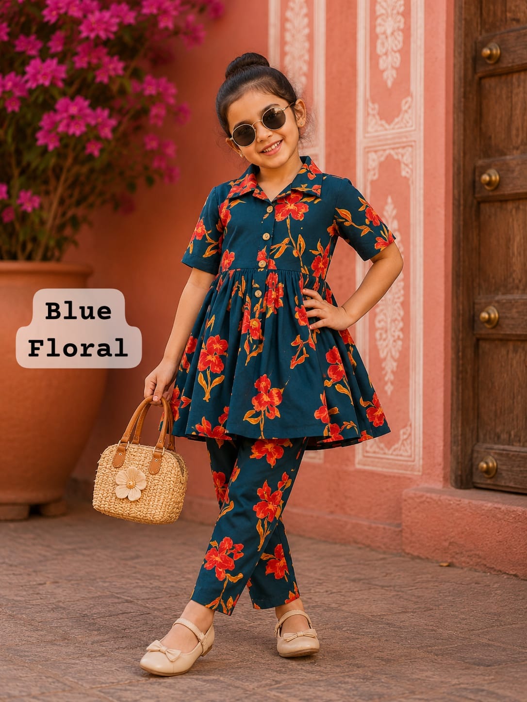 Pure Cotton Coords |( 7-8yrs) | 28 size | traditional wear