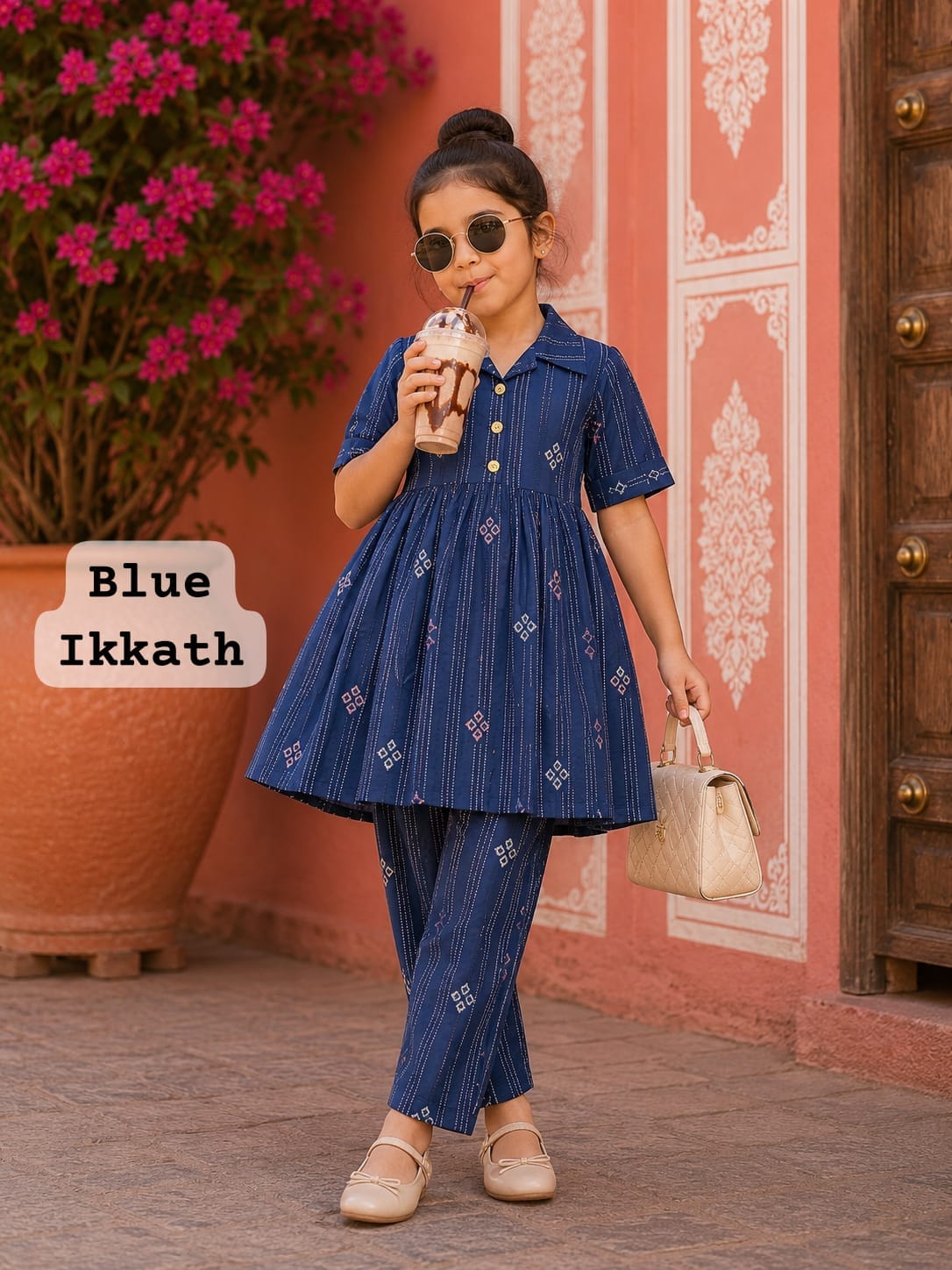 Pure Cotton Coords |( 7-8yrs) | 28 size | traditional wear