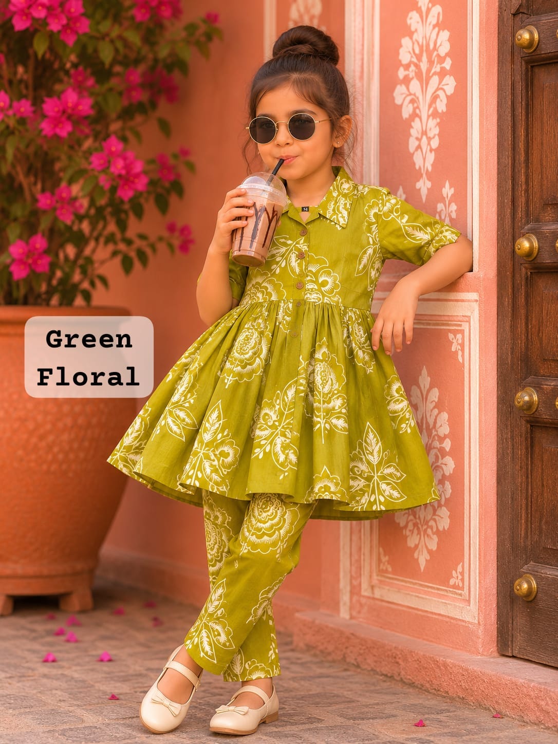 Pure Cotton Coords |( 7-8yrs) | 28 size | traditional wear