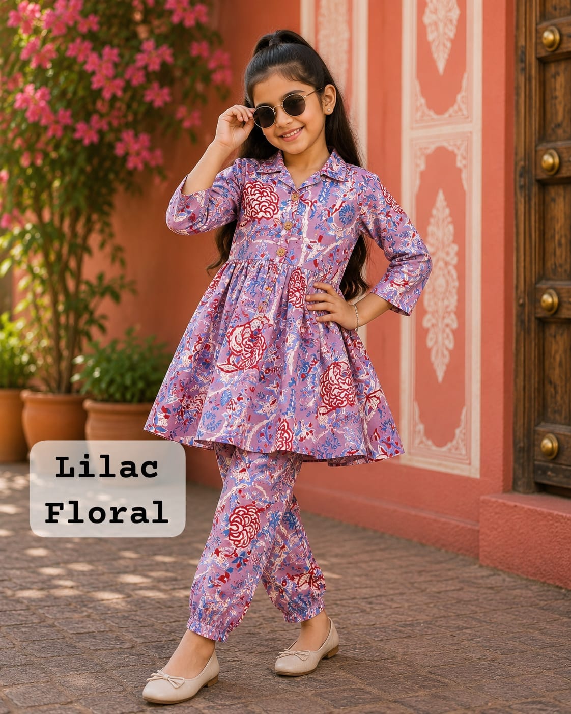 Cotton Coords for Girls |9-10yrs size |Size 30 | Our Traditional Edition